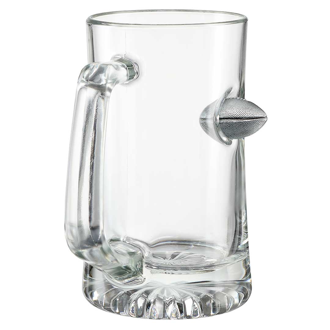 BenShot MugShot Beer Mug American Football 24oz