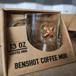 BenShot Coffee Mug 45ACP Bullet Expanded